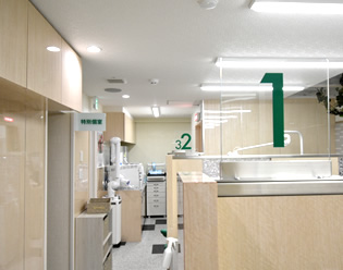 診療室の写真
